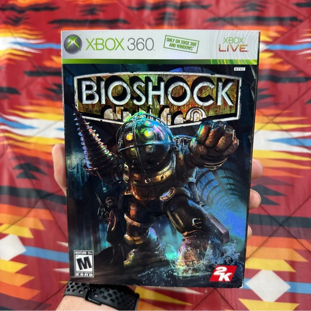 BioShock (Microsoft Xbox 360, 2007) No Manual! Tested & Working